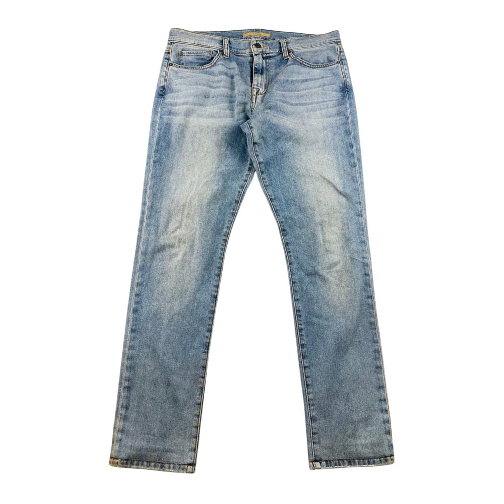 Joe's Jeans Men 33 Blue The‎ Legend Wyman Skinny Stretch Denim Distressed Skater